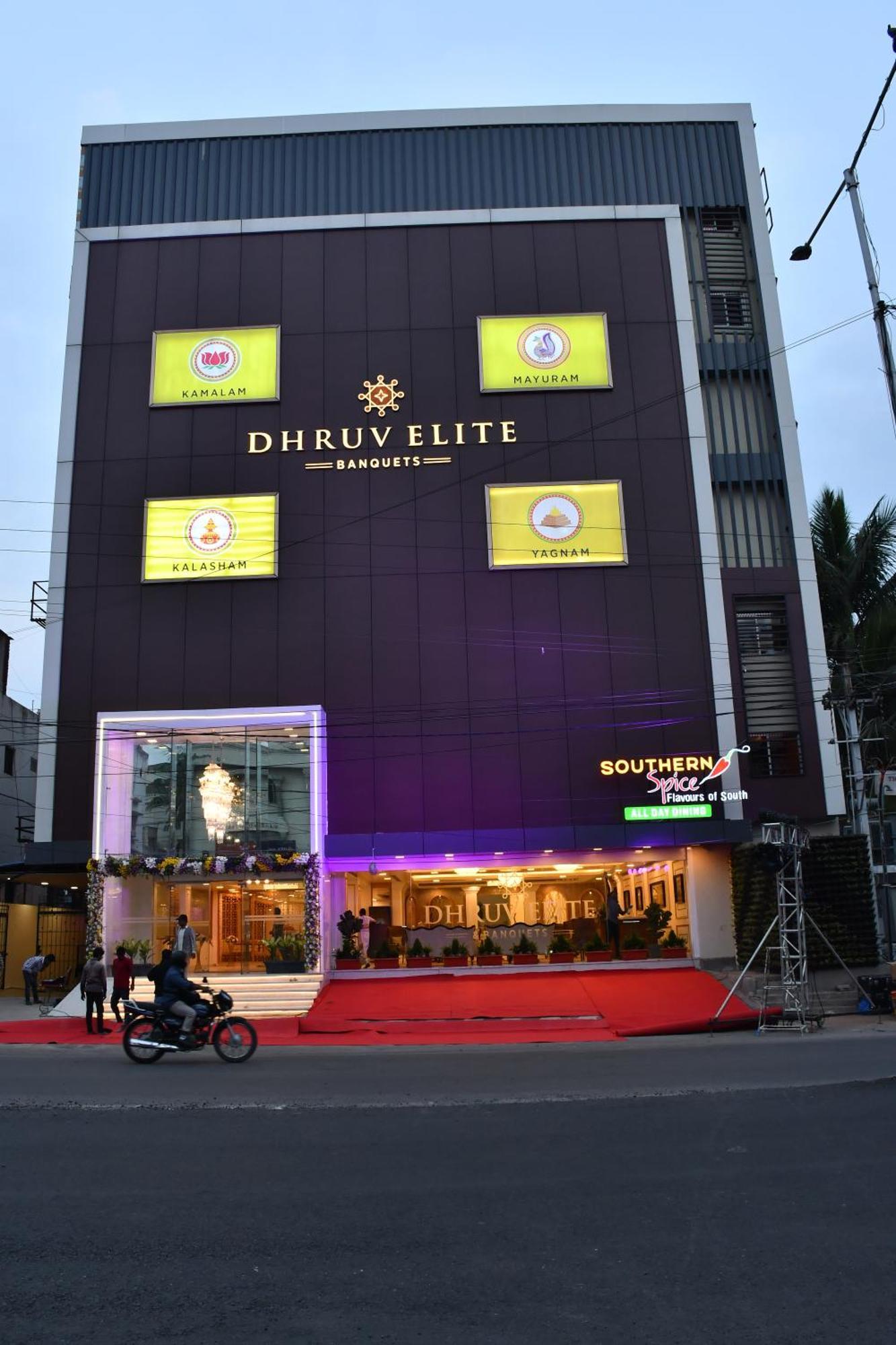 Dhruv Elite And Banquets Hotell Hyderabad Eksteriør bilde