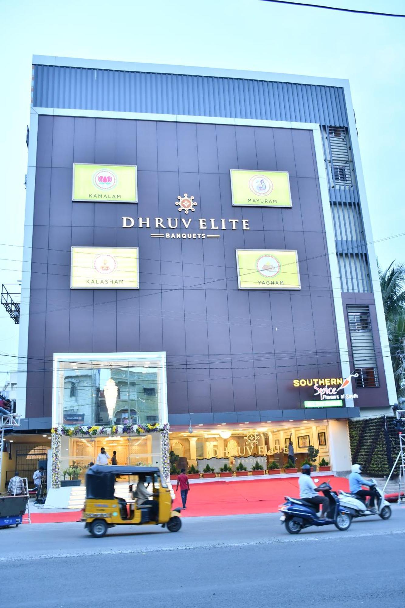 Dhruv Elite And Banquets Hotell Hyderabad Eksteriør bilde